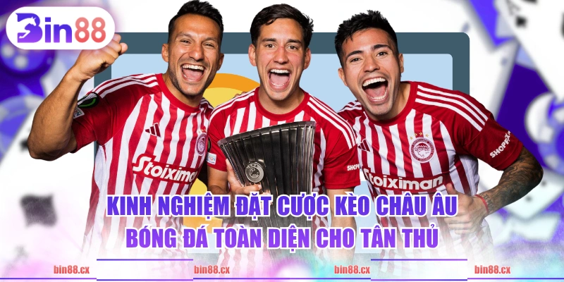 Kinh nghiệm đặt cược kèo châu Âu bóng đá toàn diện cho tân thủ